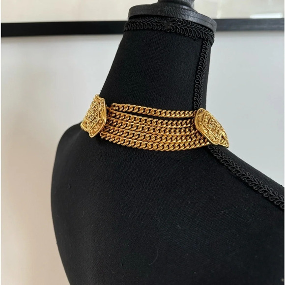 CHANEL Extremely RARE!Vintage Choker 5 chain version - Picture 6 of 10